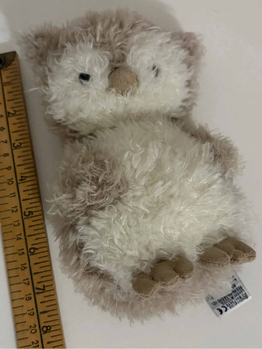 Jellycat Wisp Owl Plush Stuffed Animal Grey Cream